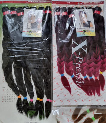 7X wstępnie rozciągnięty warkocz