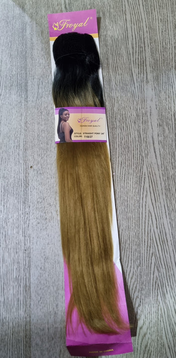 Sapphire Pony Tail ( human Hair blend)